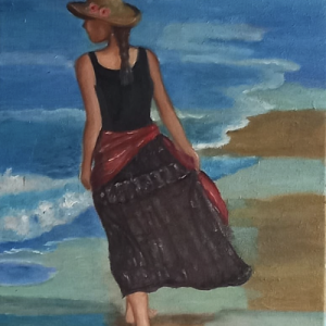 Sea and girl