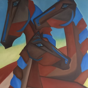 Three horses